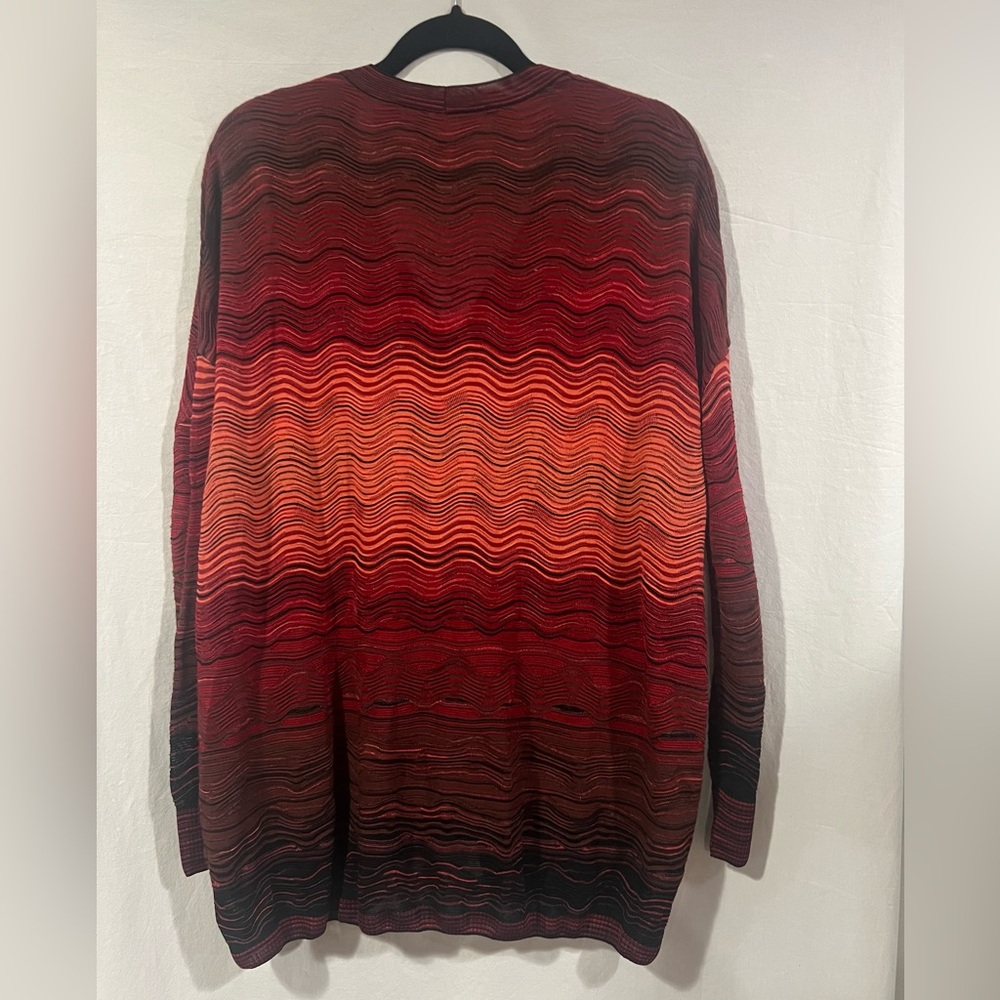 Missoni Multicolor Wave Pattern Cardigan - Picture 8 of 8